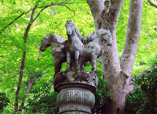 京都西明寺の阿育王石塔